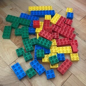 51 pc Duplo Large LEGO Assorted Starter Set Toddler Toy Building Blocks